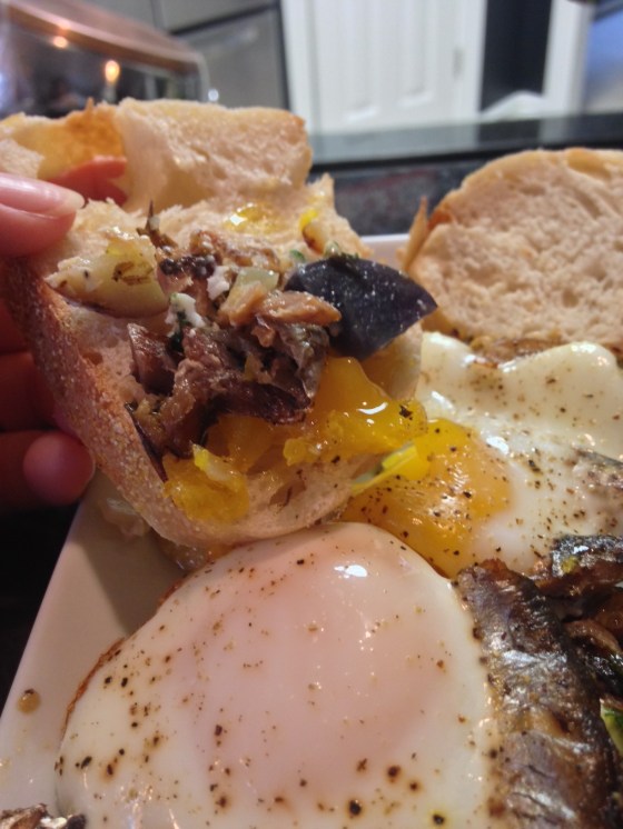 serve with crusty bread or toast